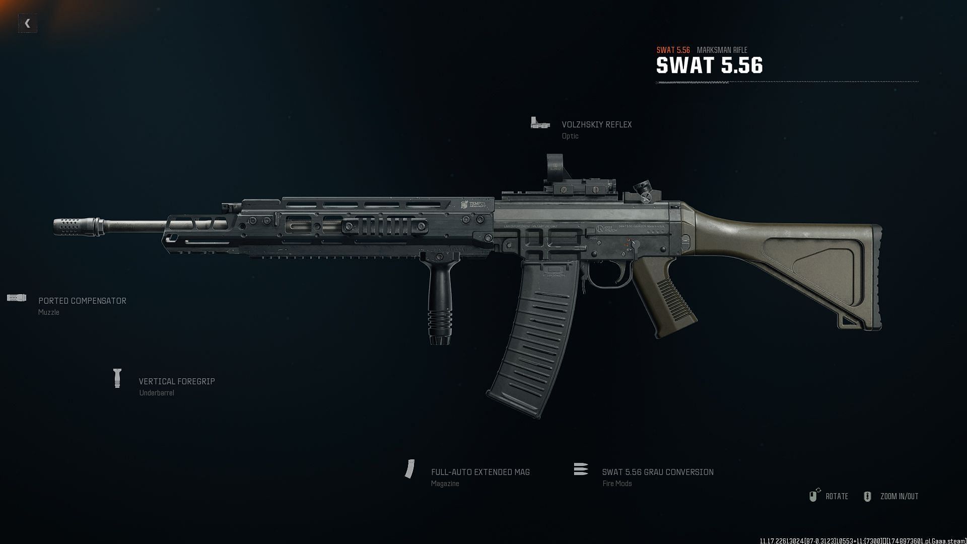 Best SWAT 5.56 loadout for Verdansk in Warzone Season 4 (Image via Sportskeeda Gaming || Activision)